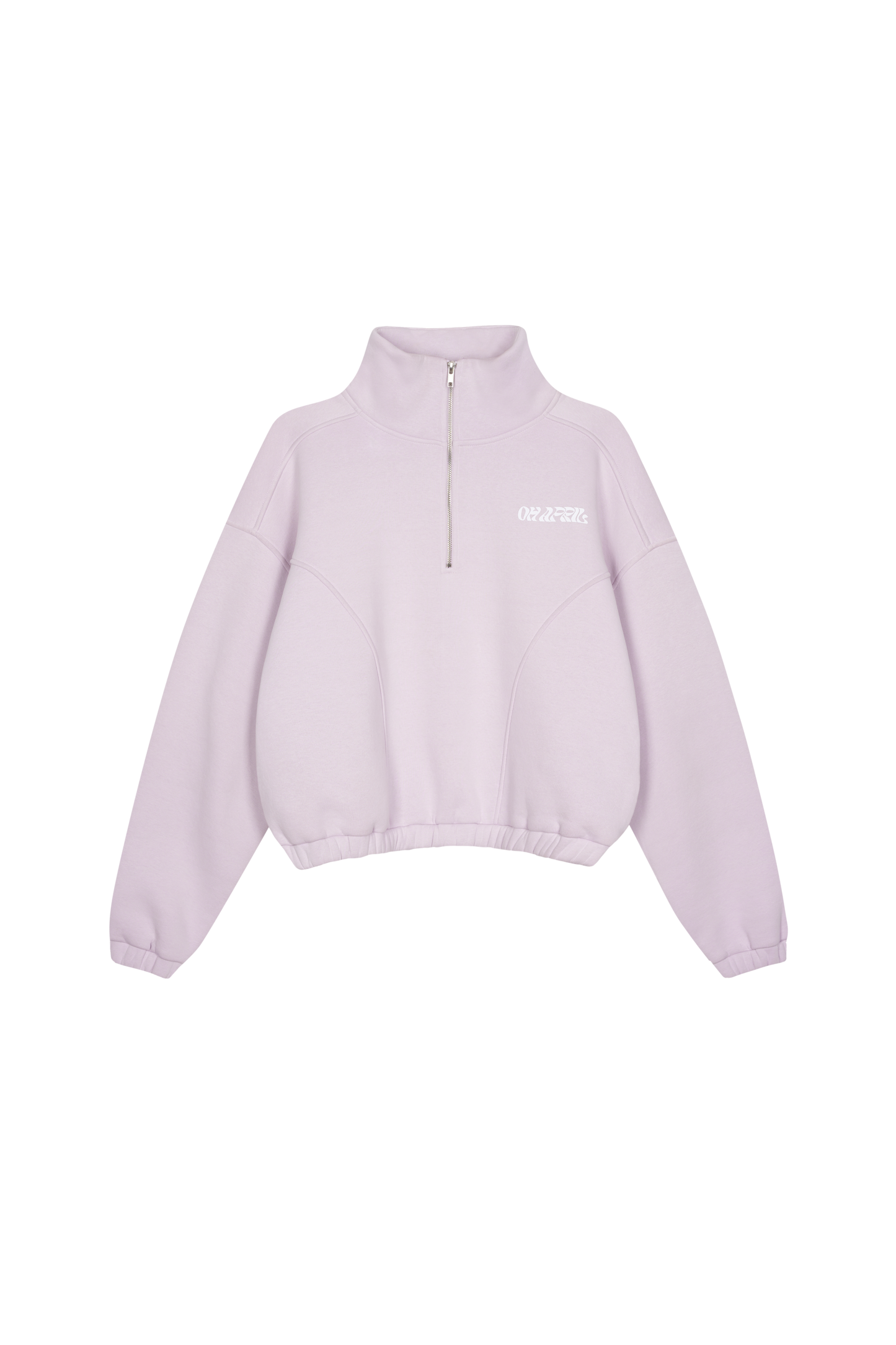OH APRIL Zipper Sweater „Evie“ - Lila
