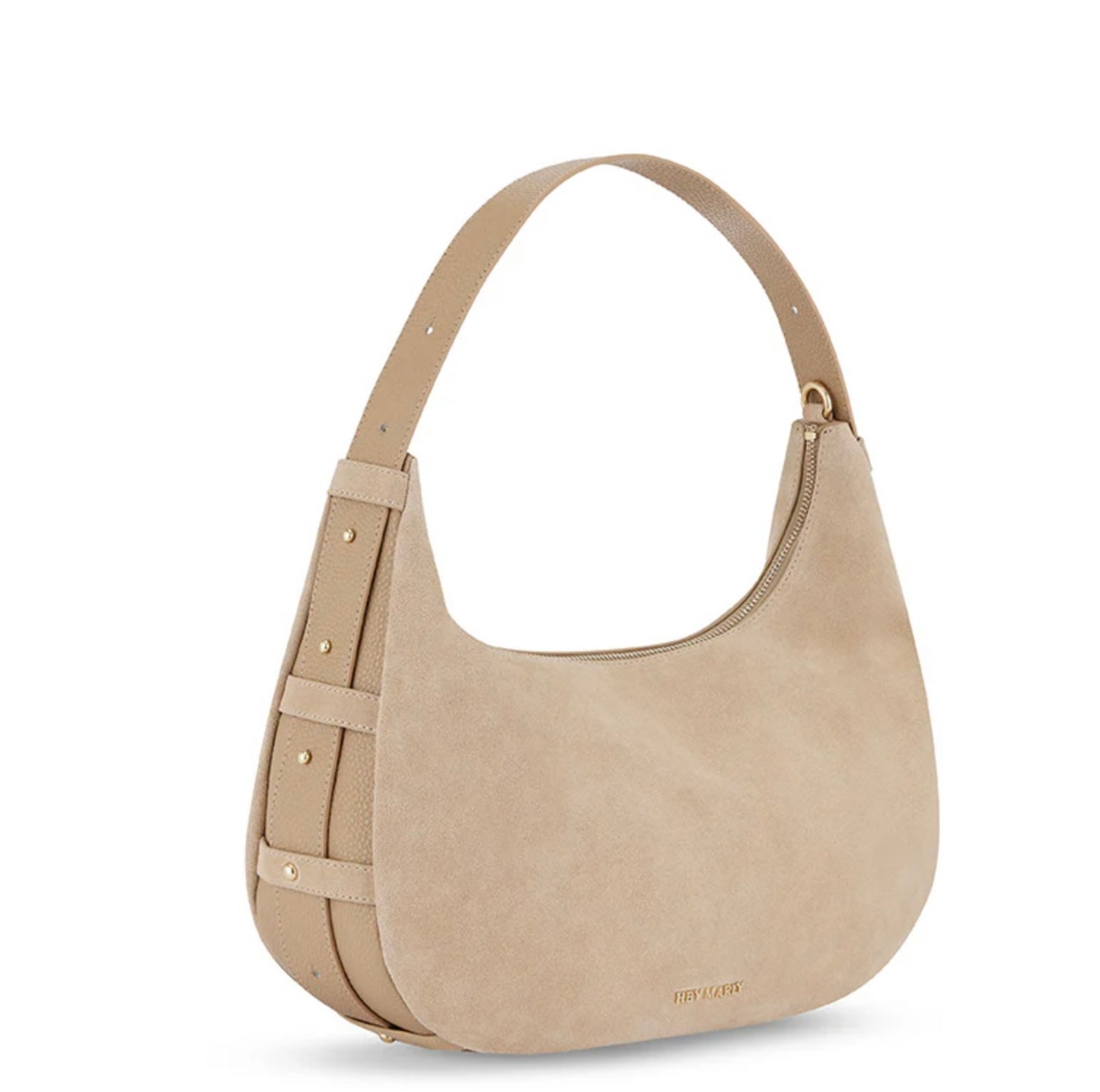 Handtasche "Lifetime Sister Suede M" - sand