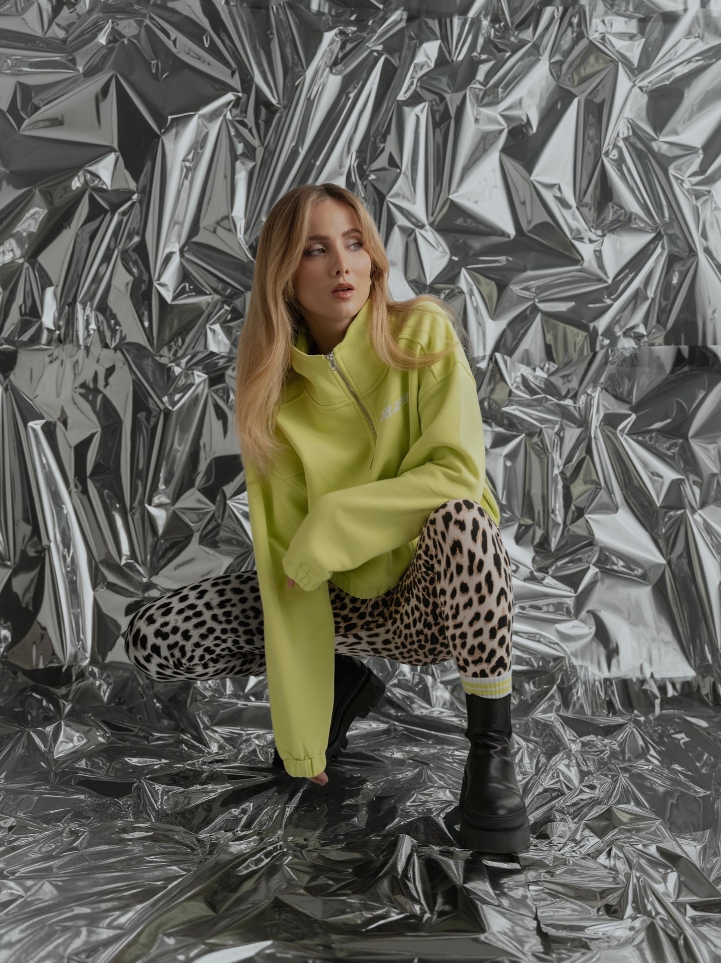 OH APRIL „Rita Leggings“ - Leo Print