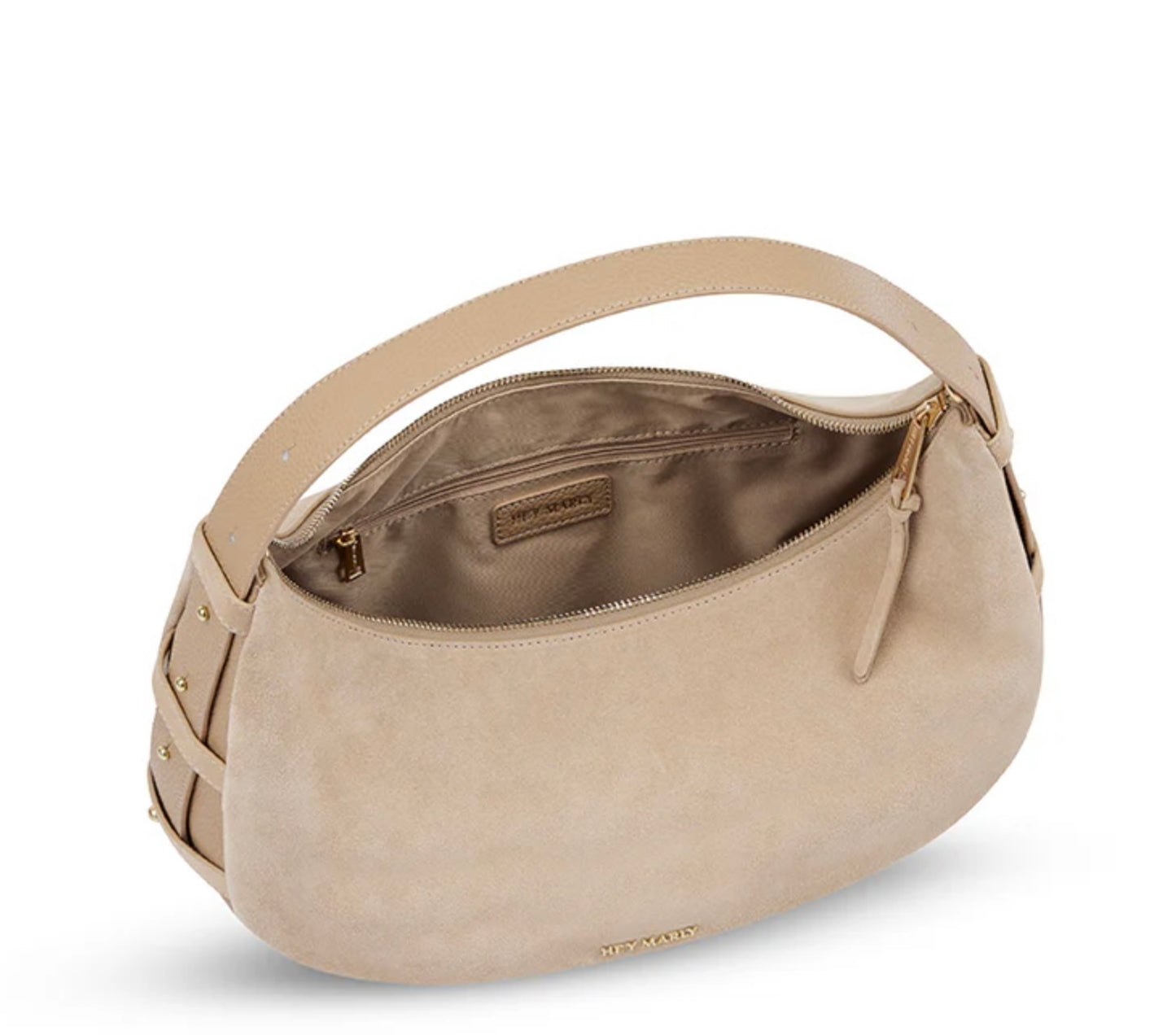Handtasche "Lifetime Sister Suede M" - sand