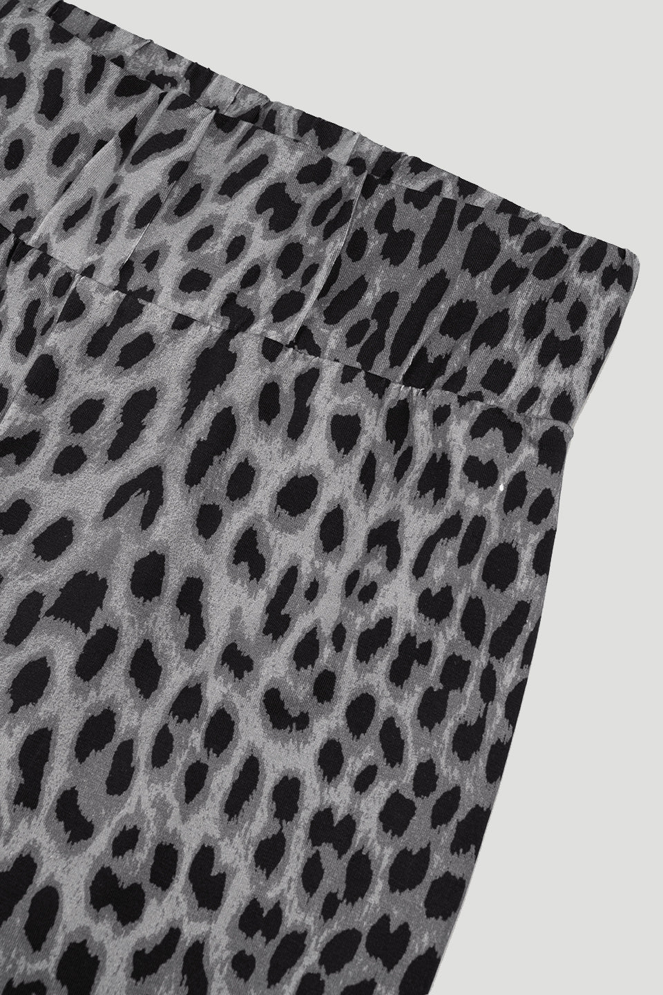OH APRIL „Rita Leggings“ - Leo Print Grau