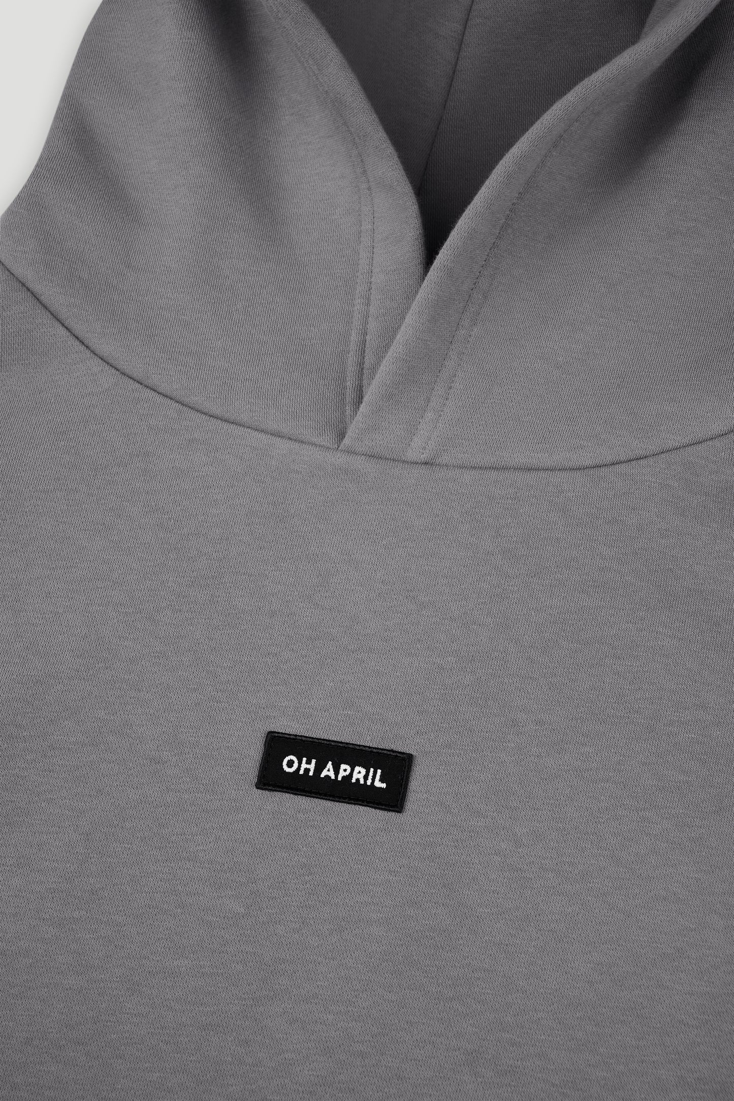 OH APRIL Essentials Boyfriend Hoodie - dark grey