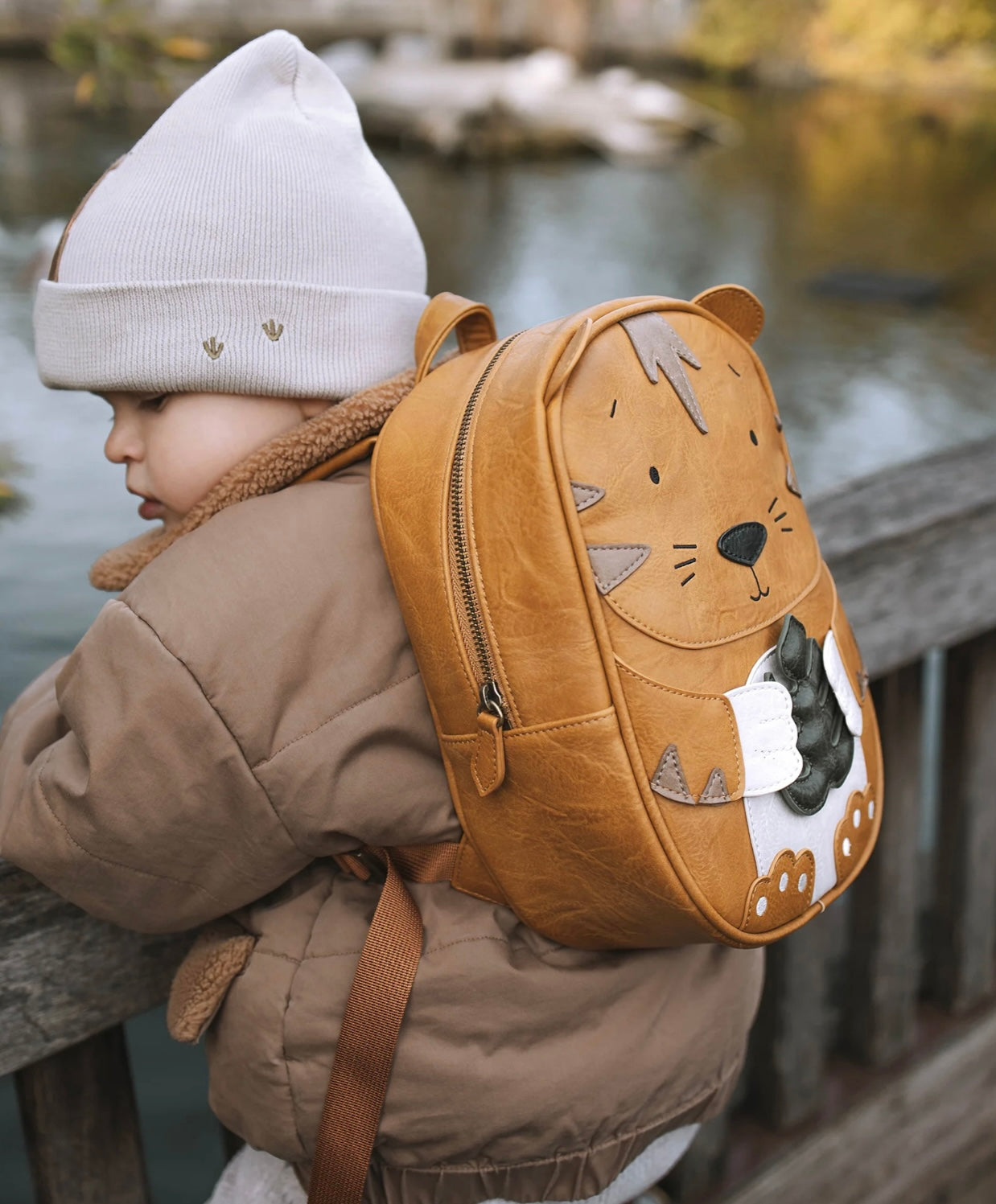 LITTLE WHO - Rucksack „Großer Tiger Timi“