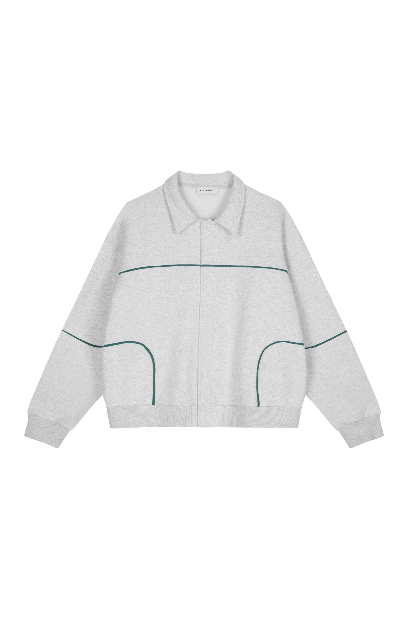 OH APRIL College Jacket „Retro“ - grau