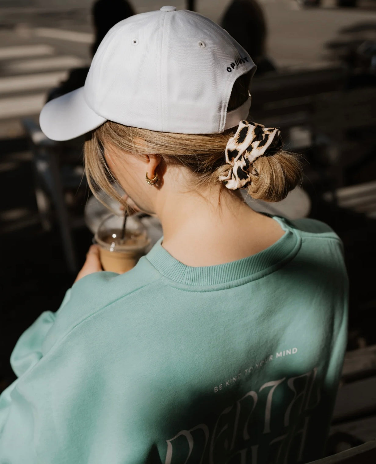 OH APRIL - Scrunchie Set: Leo Light Grey & Leo