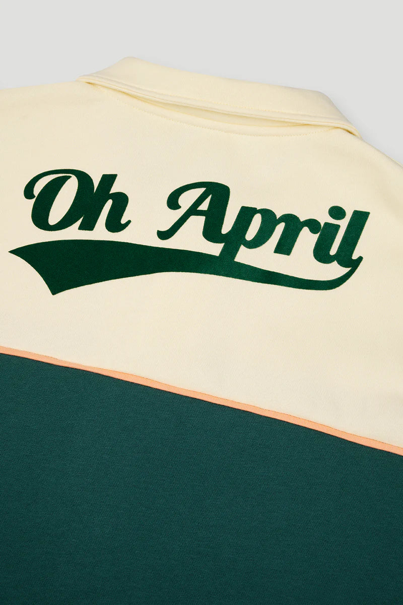 OH APRIL College Jacket „Retro“ - forest green
