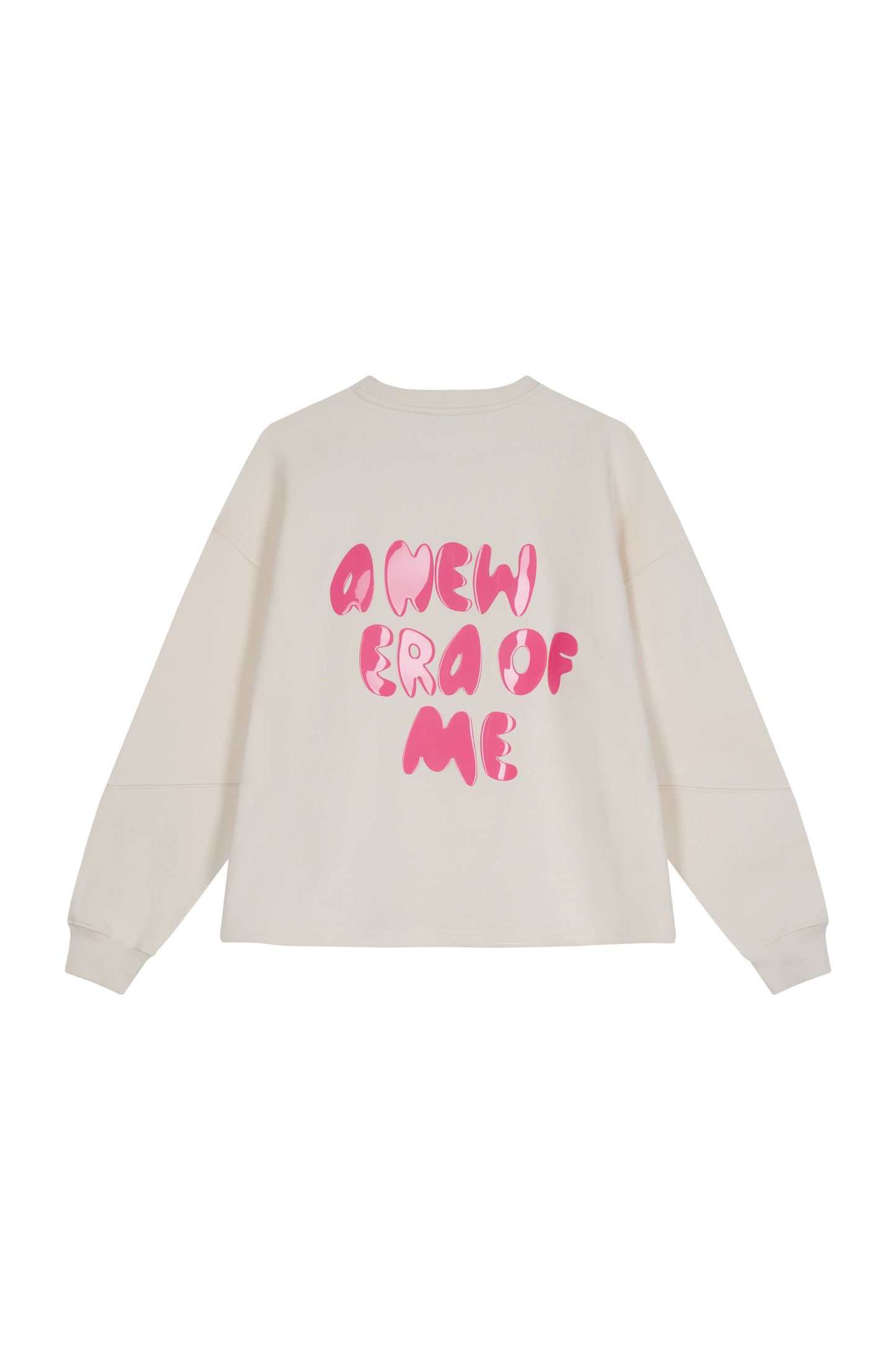 OH APRIL Oversized Sweater „Era Of Me“ - sand
