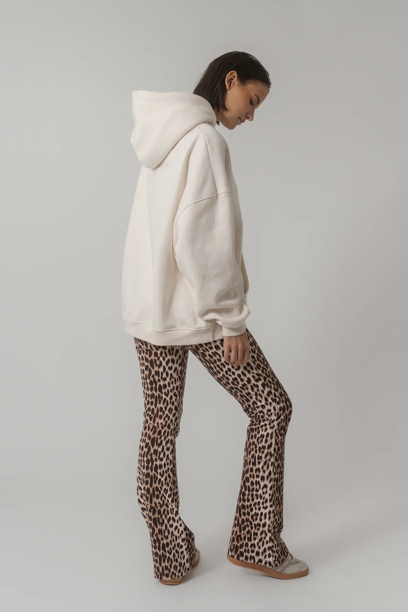 OH APRIL Boyfriend Hoodie - sand