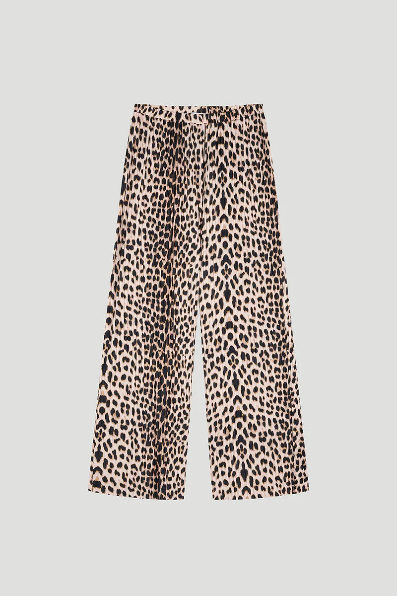 OH APRIL „ KIERA PLISSEE PANTS“ - LEO
