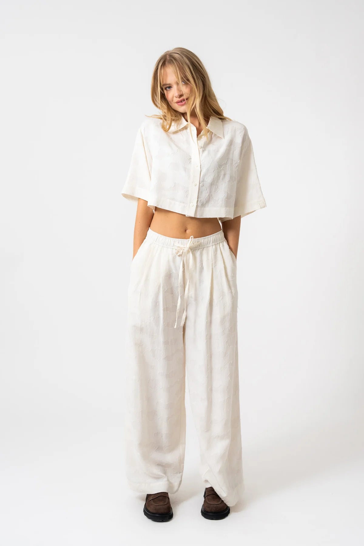 OH APRIL „SUMMER PANTS“ - VANILLA