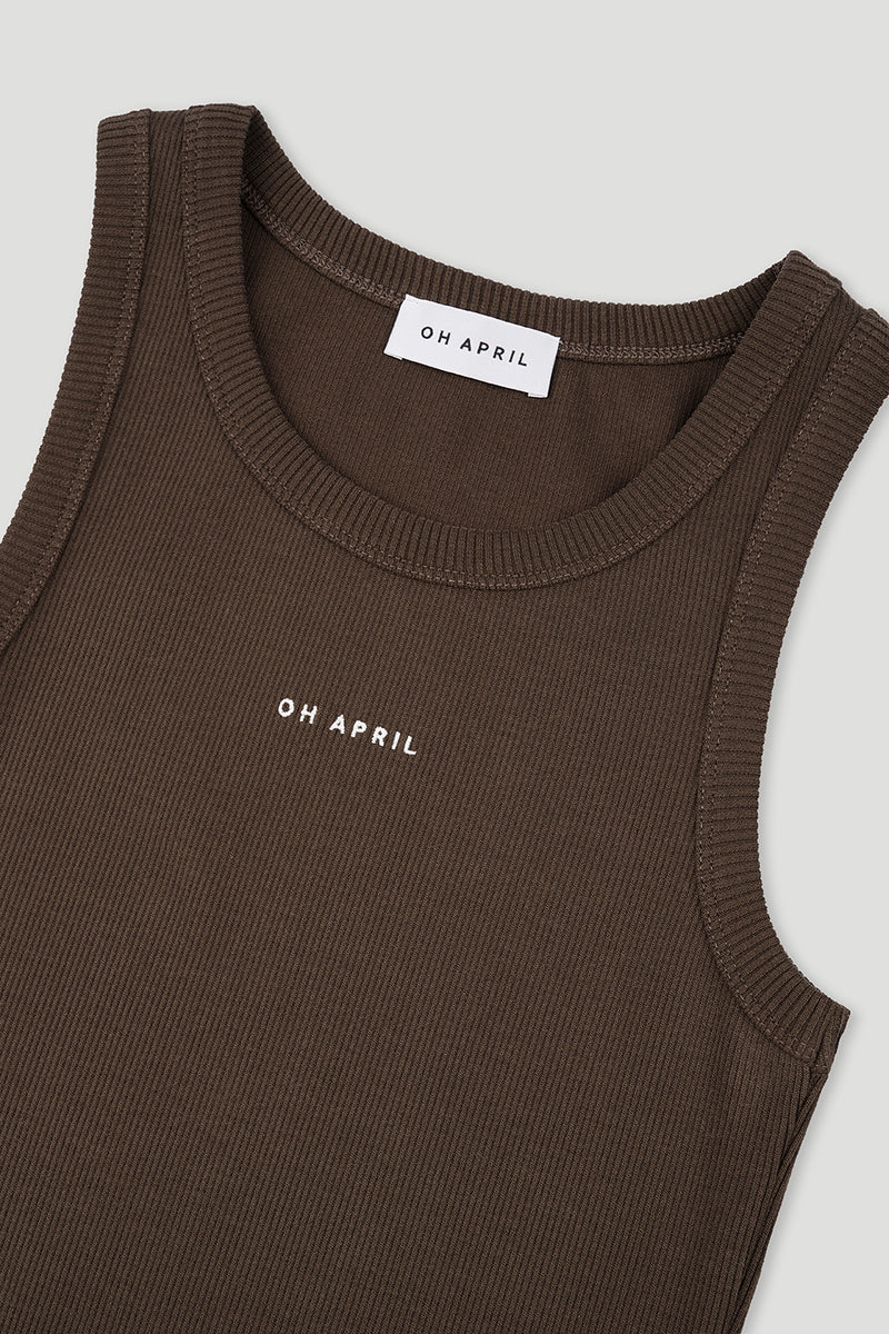 OH APRIL „DARA“ Top - deep brown