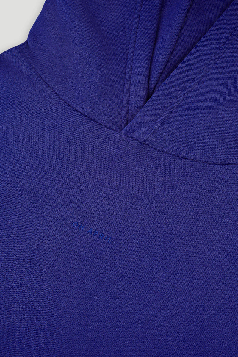 OH APRIL Boyfriend Hoodie - royal blue