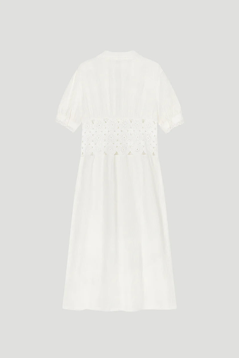 OH APRIL Kleid „WESTLEY DRESS“ - off white