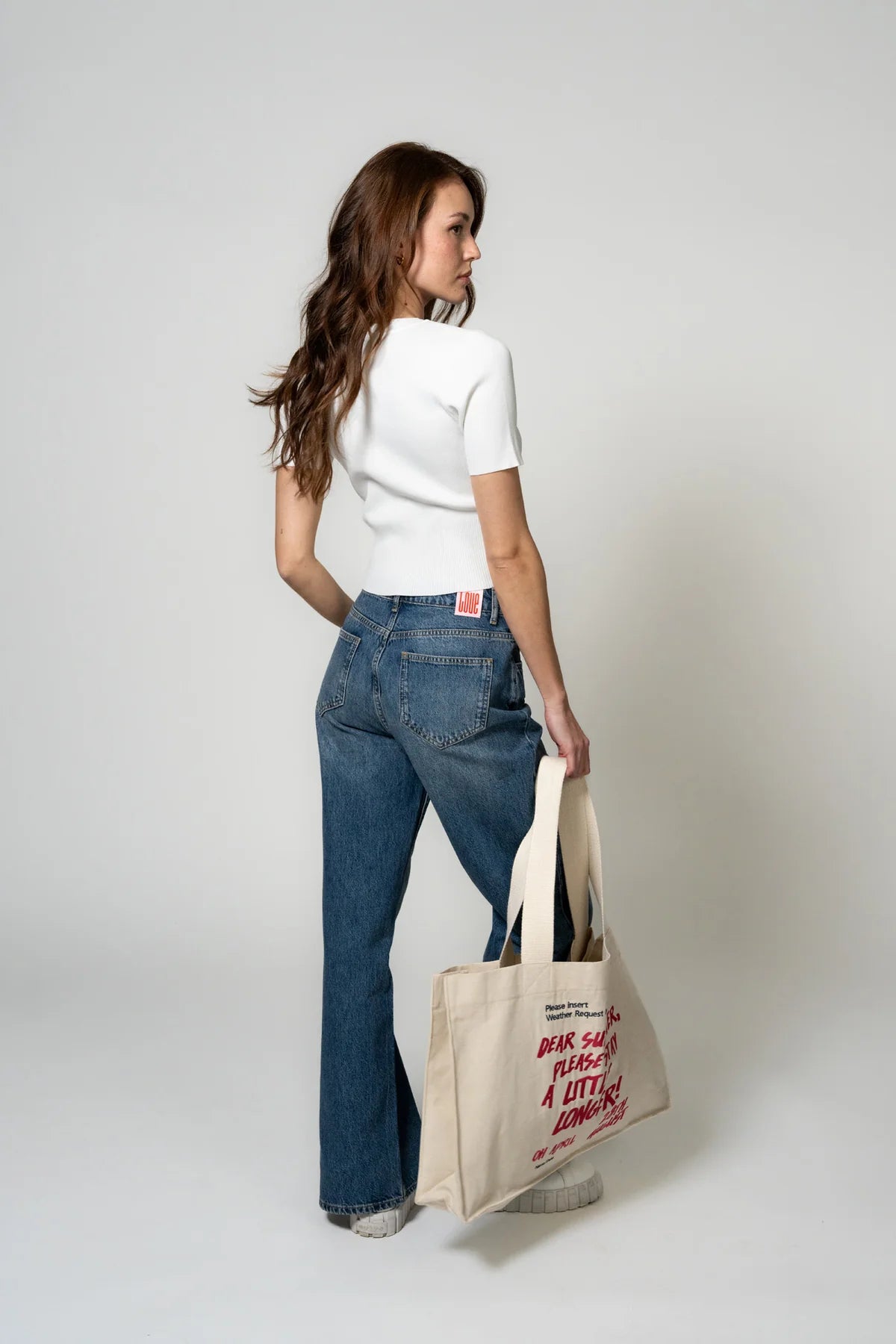 OH APRIL Jeans „LILY DENIM PANTS“ - mid blue