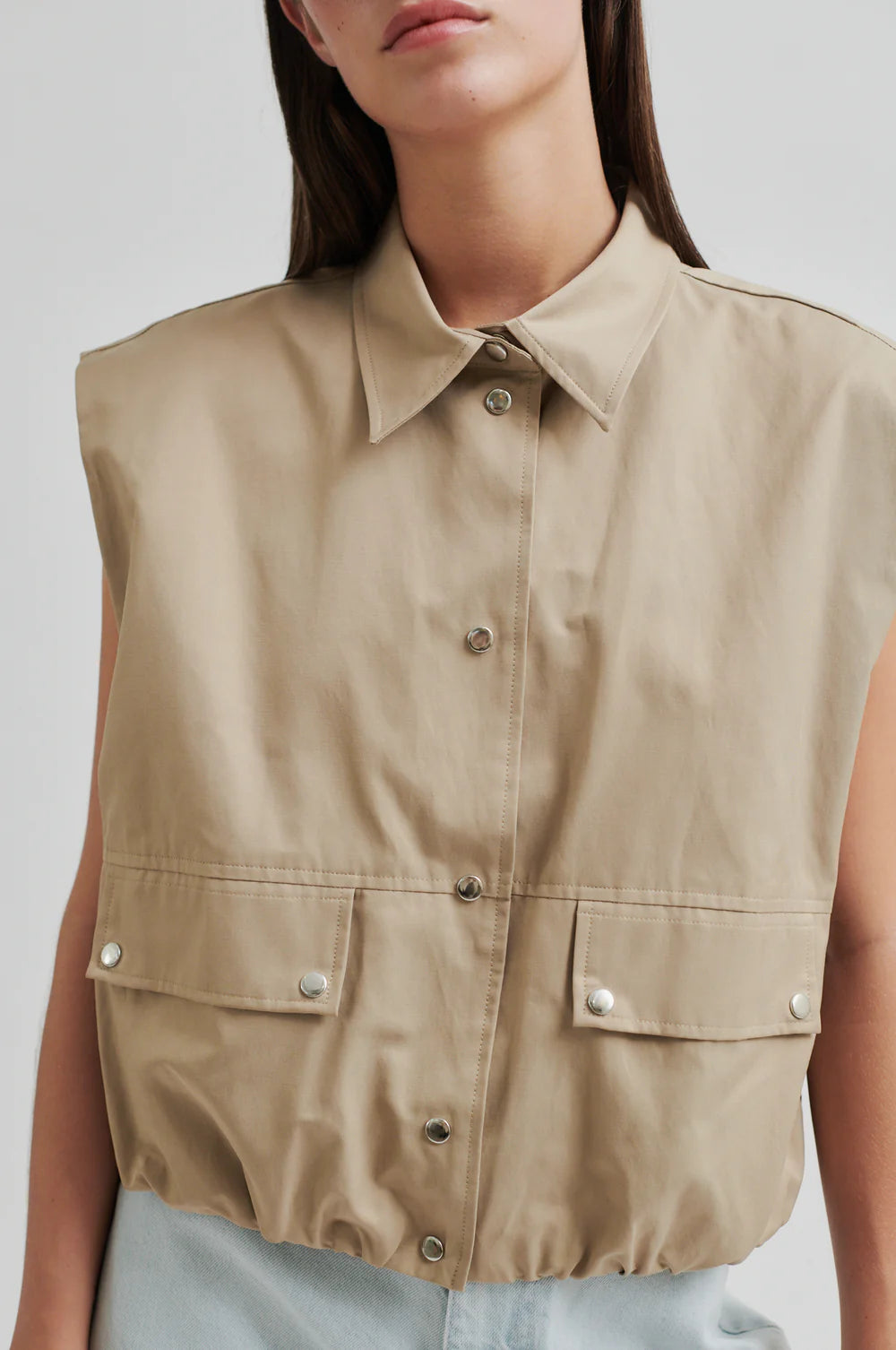 SECOND FEMALE „Merca Waistcoat“ - beige