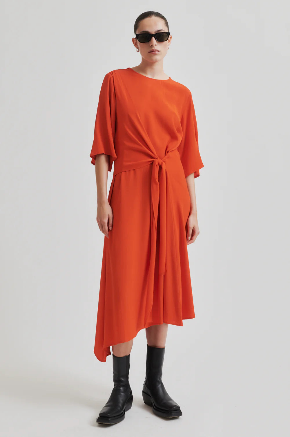 SECOND FEMALE „Elvas Dress“ - orange