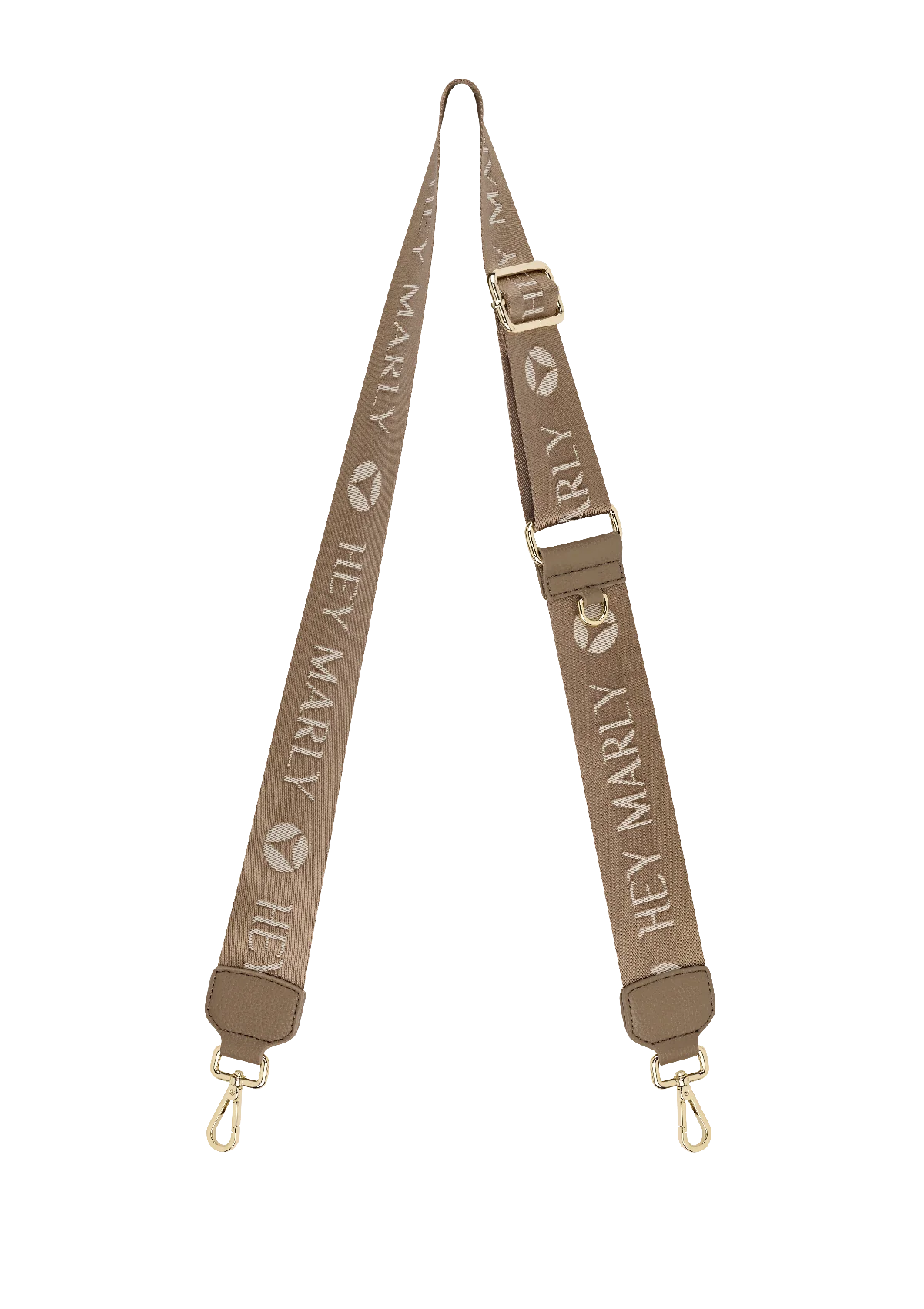 Taschengurt "Signature Strap" - mocha