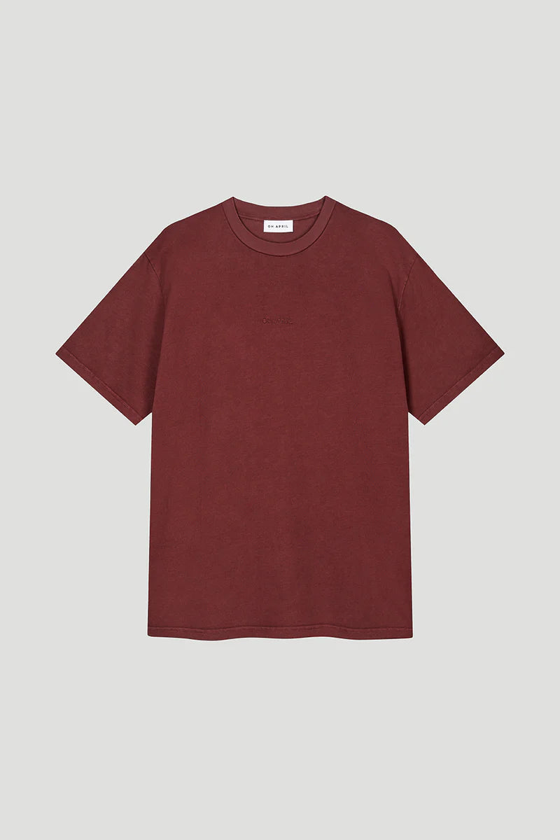 OH APRIL BF T-Shirt "MUSE" - cherrywood