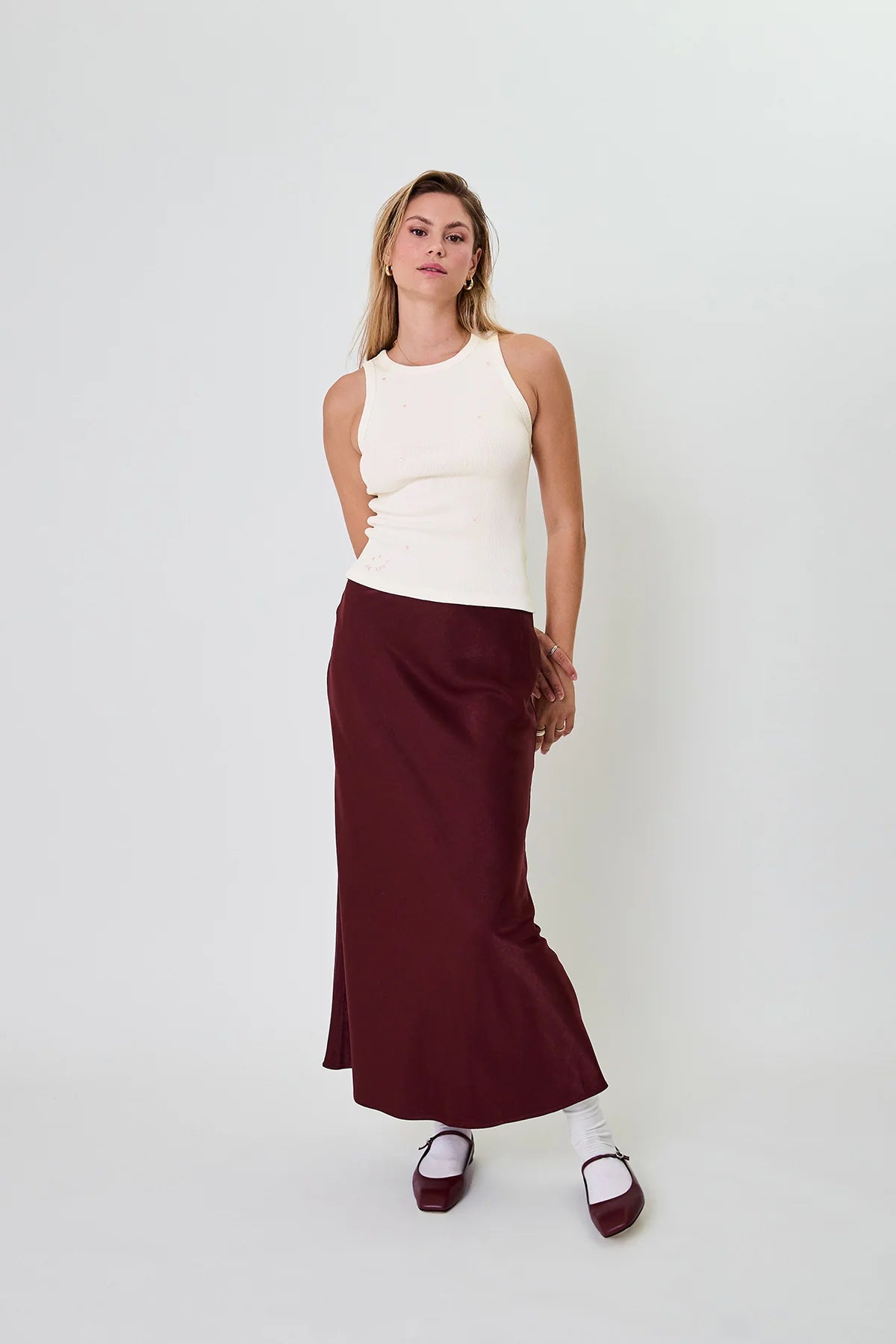 OH APRIL "DANY“ Top - ivory