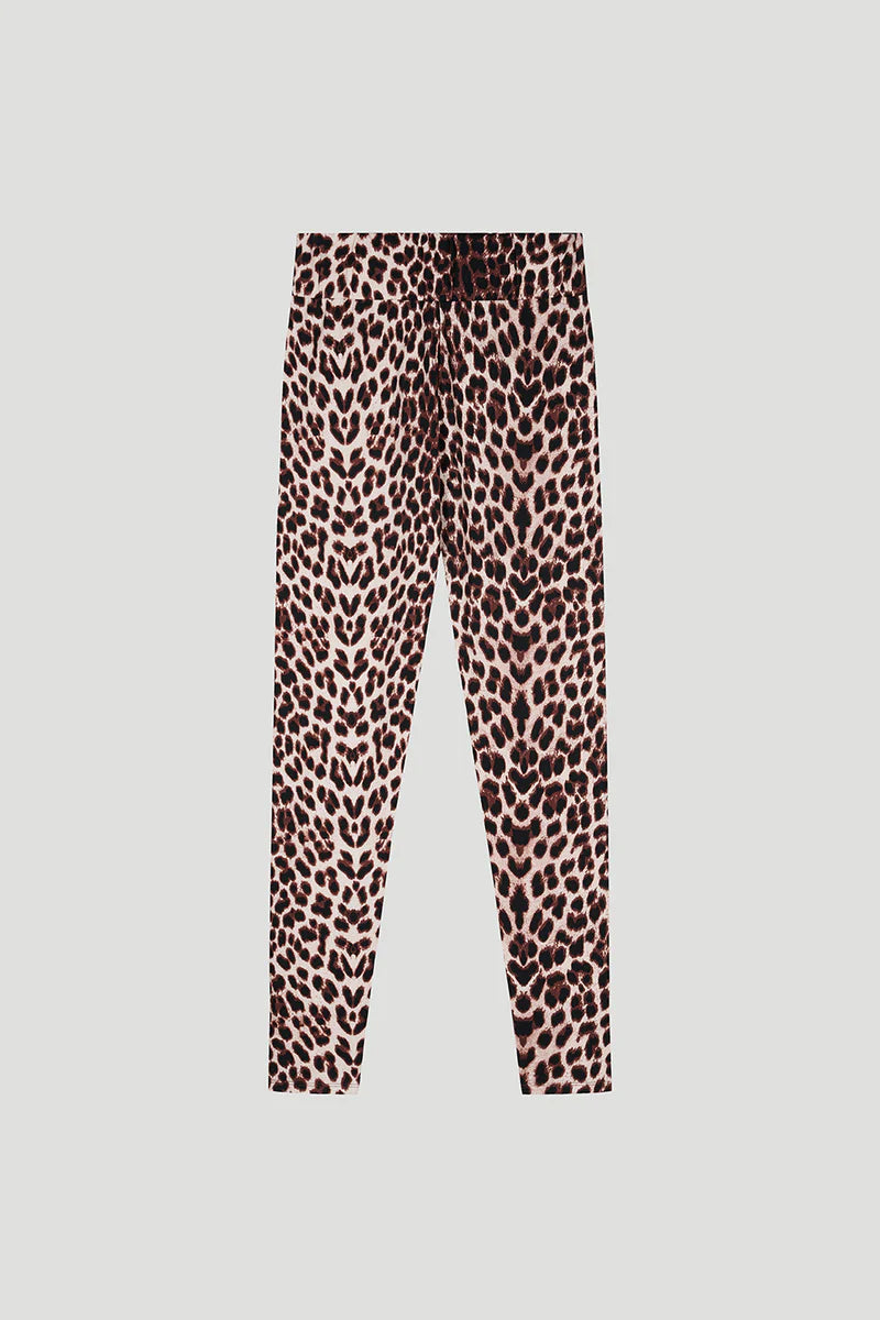 OH APRIL „Rita Leggings“ - leo // cherrywood