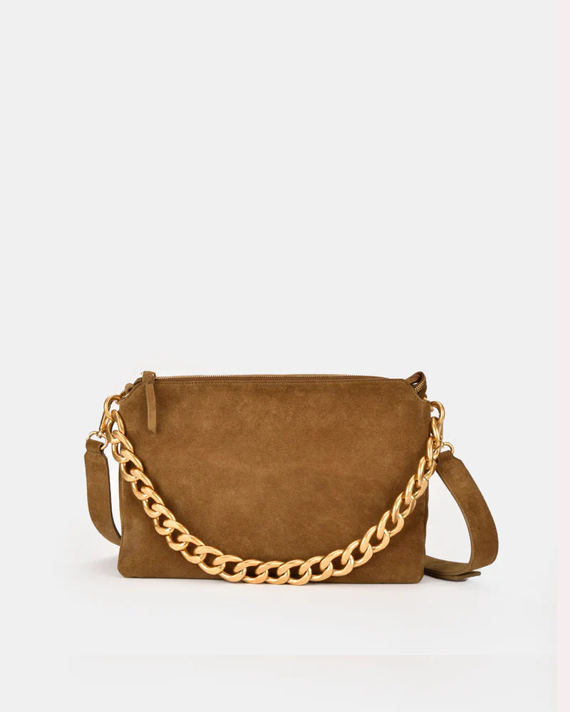 Handtasche "Vera Chain" - dark olive