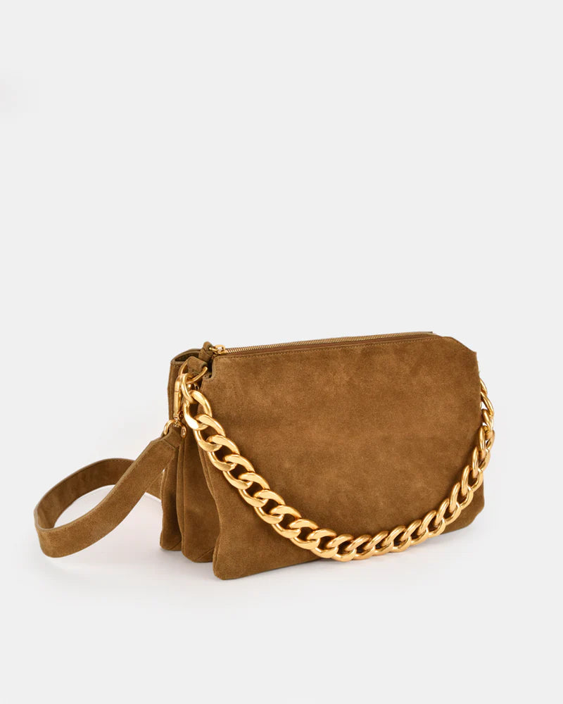 Handtasche "Vera Chain" - dark olive