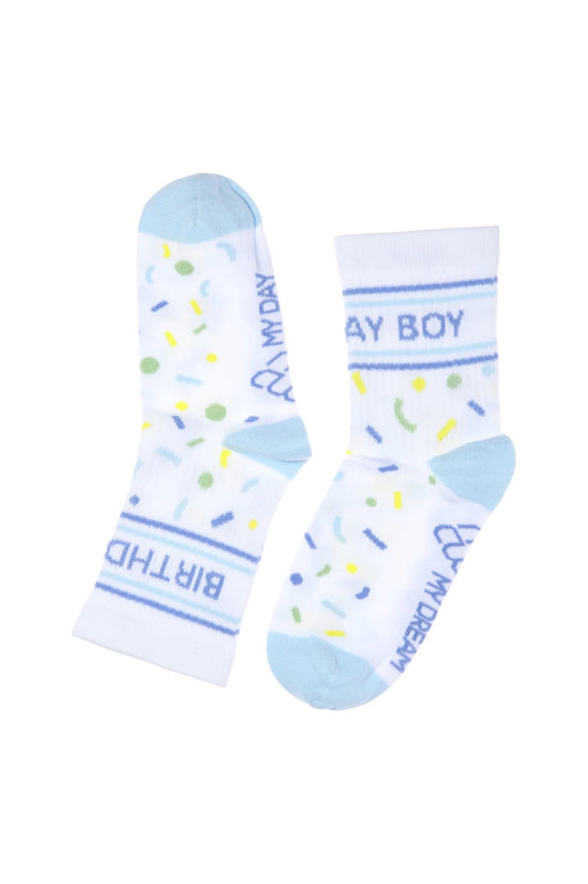 MDMD - Birthday Boy Socken blau