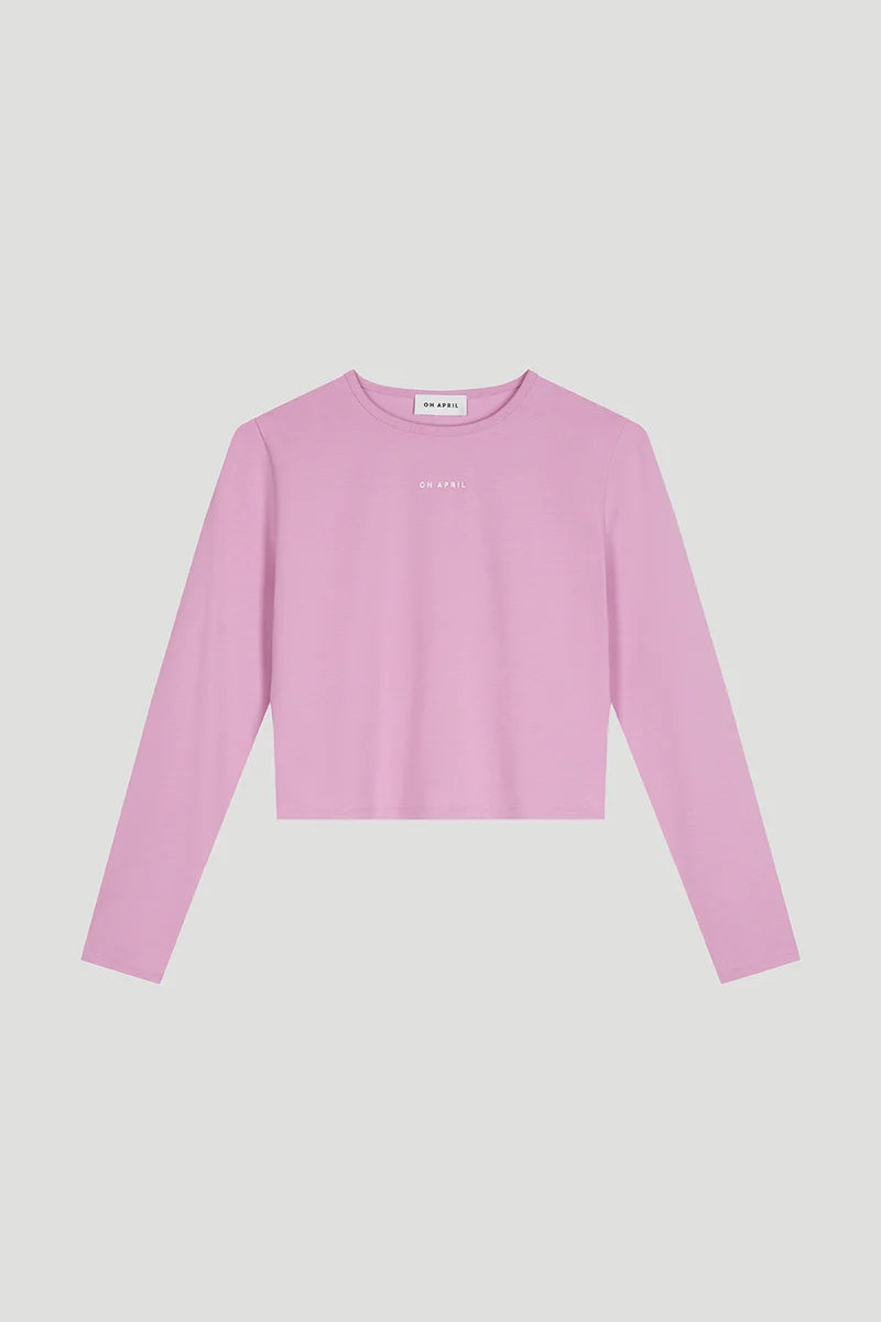 OH APRIL „ICA“ Longsleeve - bright lilac