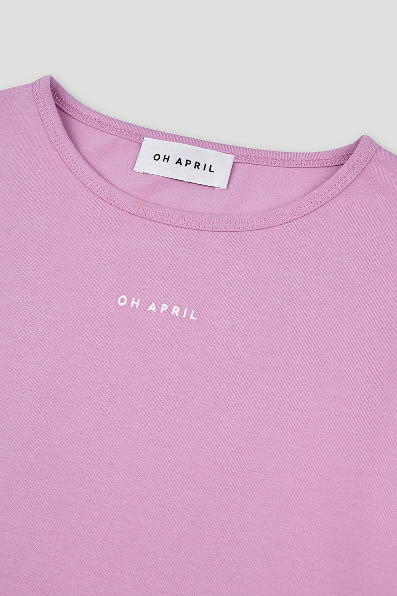 OH APRIL „ICA“ Longsleeve - bright lilac