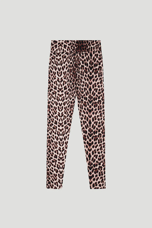 OH APRIL „Rita Leggings“ - leo // cherrywood