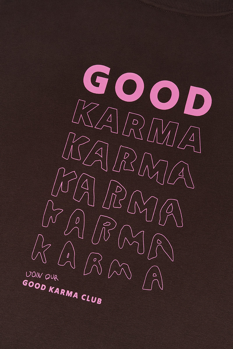 OH APRIL - OV Sweater „Good Karma“