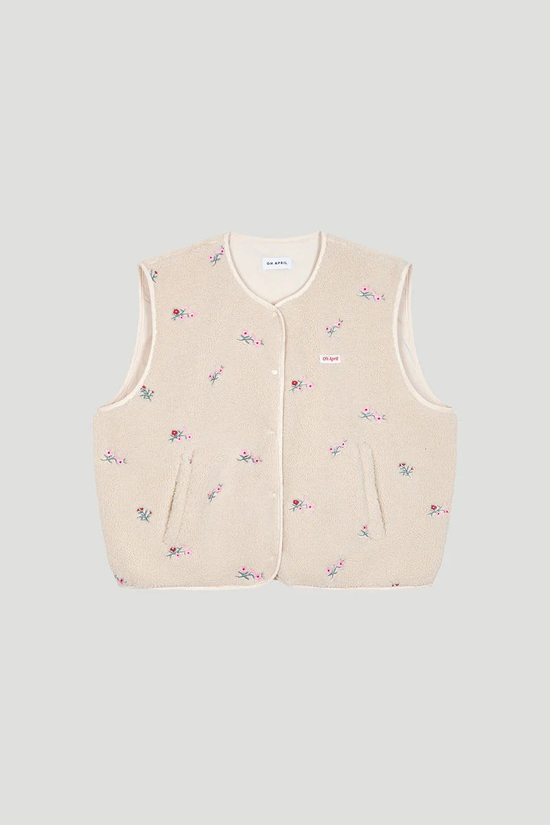 OH APRIL - MAGNOLIA FLEECE VEST