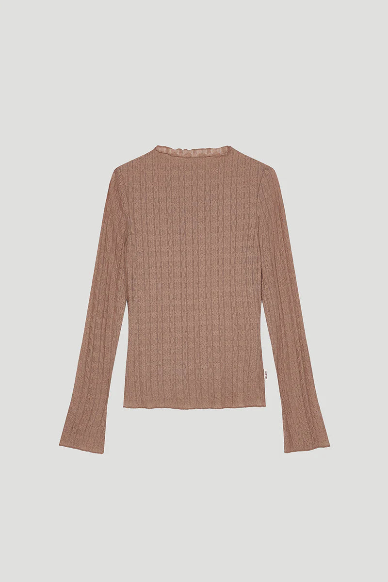 OH APRIL - ZAHARA LACE LONGSLEEVE