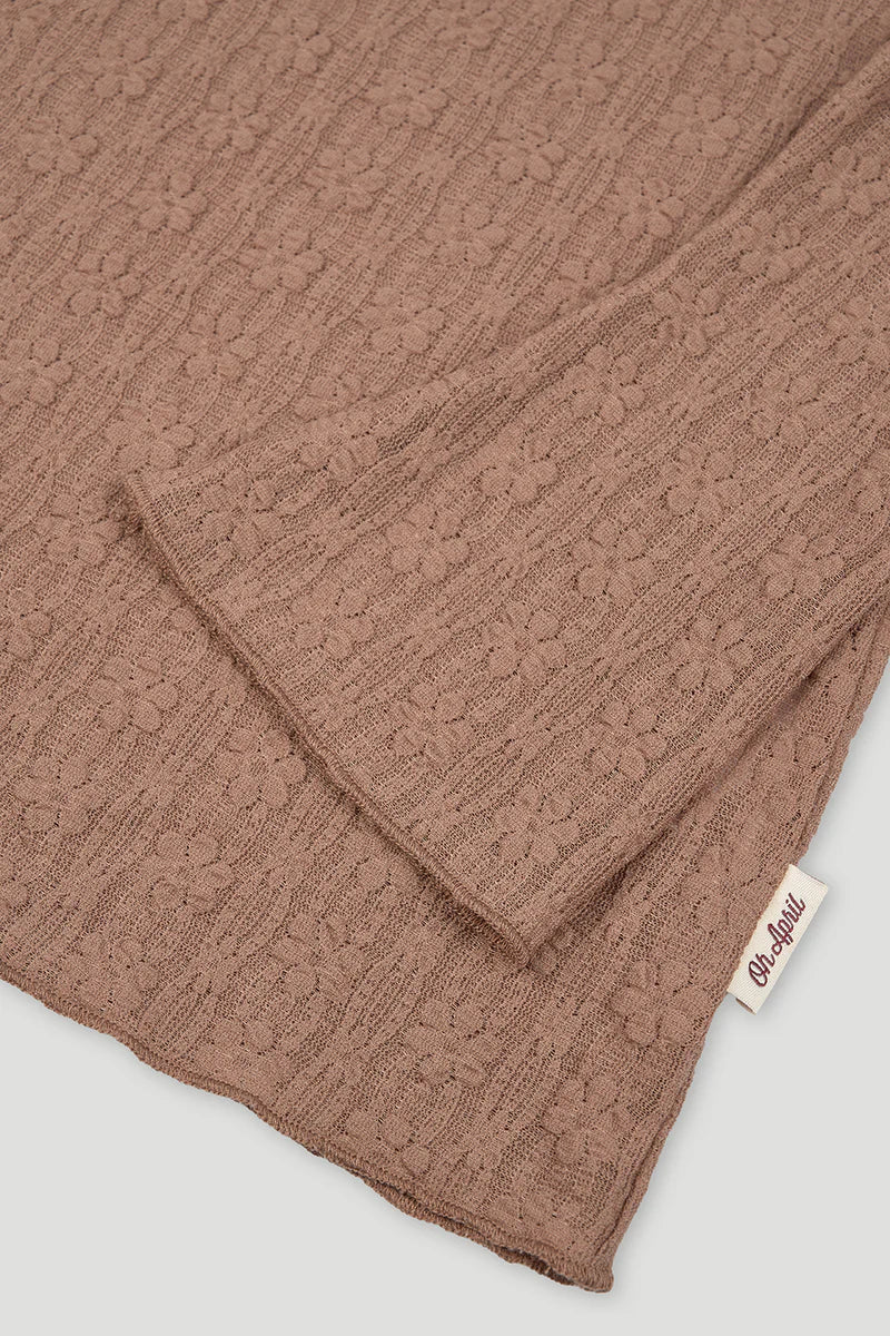 OH APRIL - ZAHARA LACE LONGSLEEVE