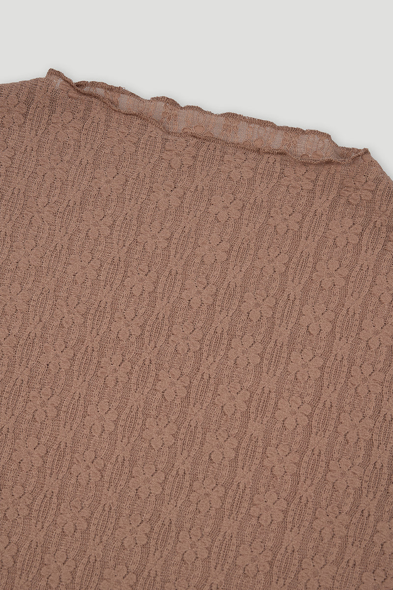 OH APRIL - ZAHARA LACE LONGSLEEVE