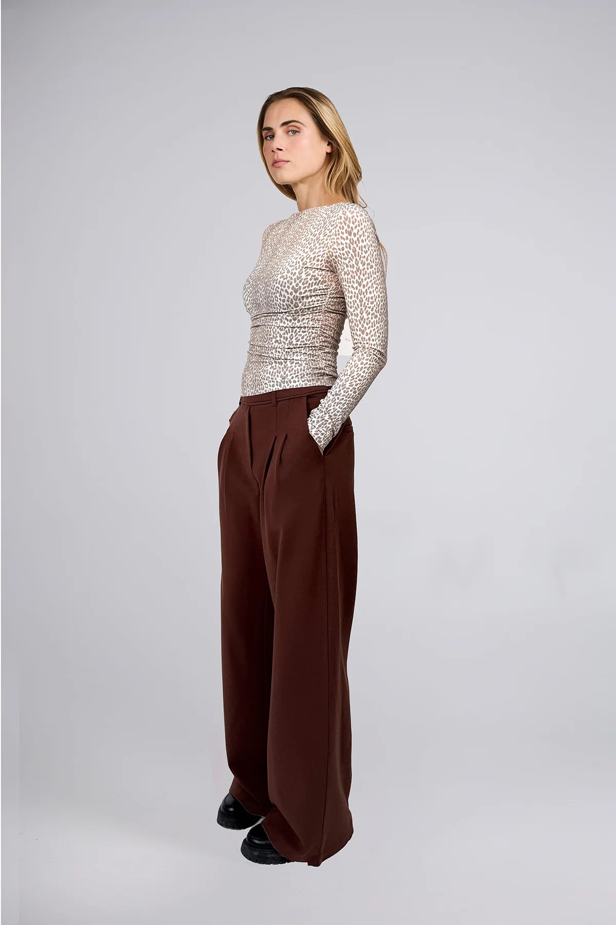 OH APRIL - MIRI WIDE LEG PANTS